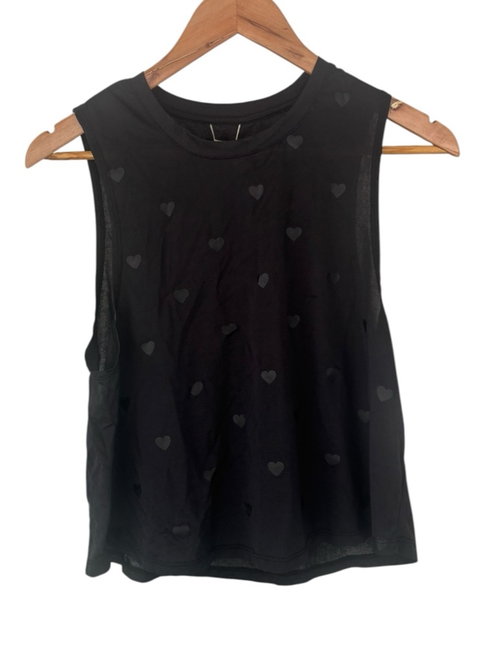 NWOT Spiritual Gangster Heart Crop Tank - Picture 2 of 4